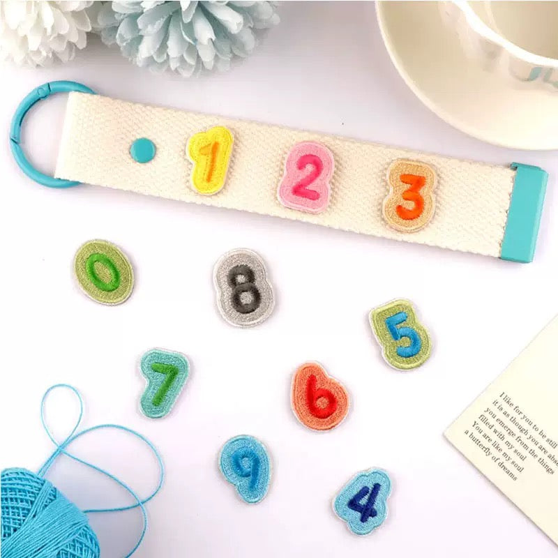 Iron-On Number Patch – Series 2