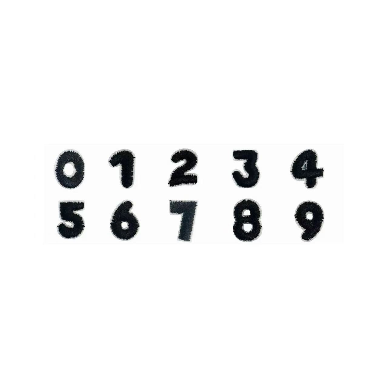 Iron-On Number Patch – Series 3