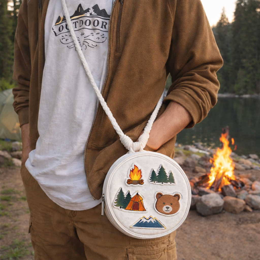 Round Crossbody Bag
