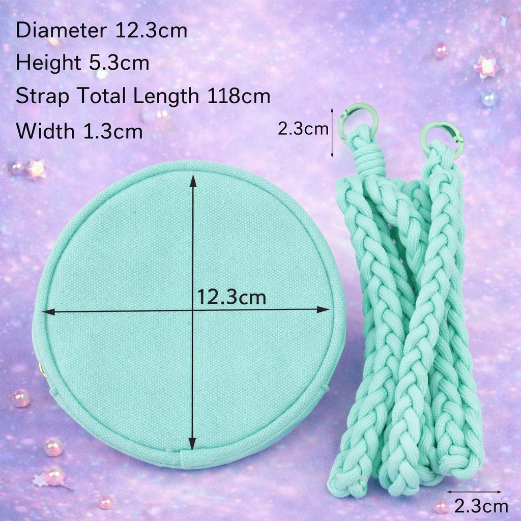 Round Crossbody Bag