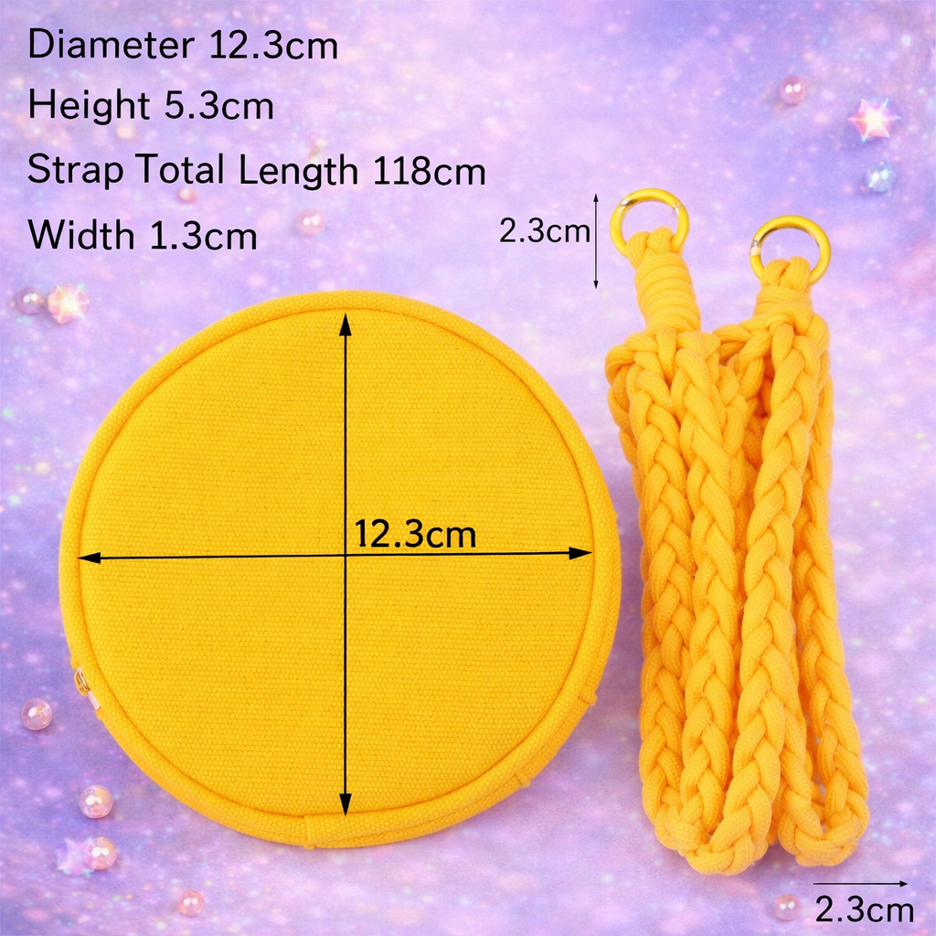 Round Crossbody Bag
