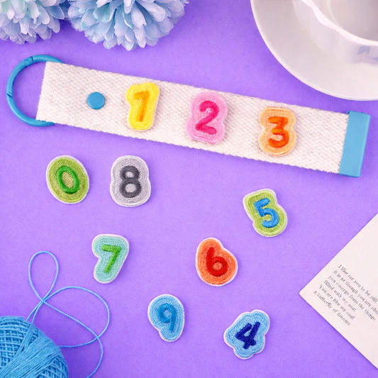 Iron-On Number Patch – Series 2