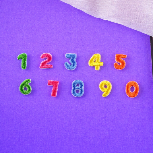 Iron-On Number Patch – Series 4