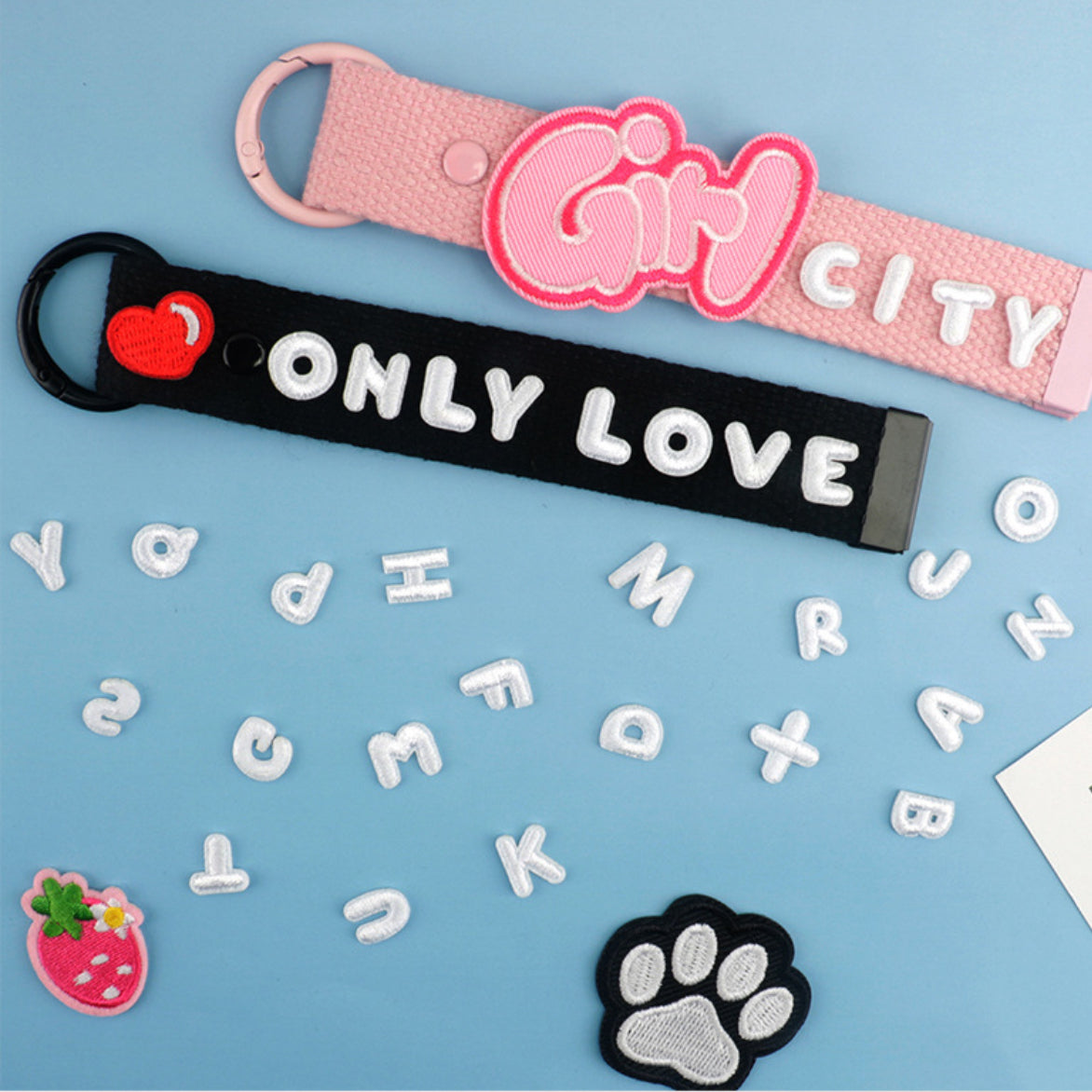 Iron-On Alphabet Patch – Series 5